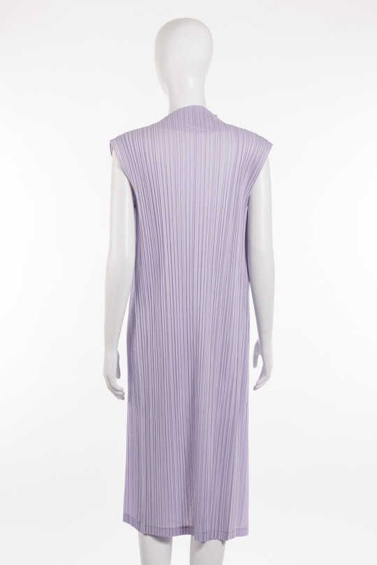 Kleid PP66-JH264 purple, Pleats Please  Issey Miyake