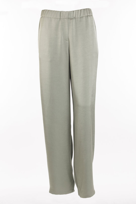 Hose Re-Satin Flared 20-1050234 pistacchio, Uli Schneider