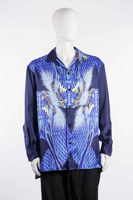 Hemd KX3804 DRGN Satin Shirt multi, Y-3