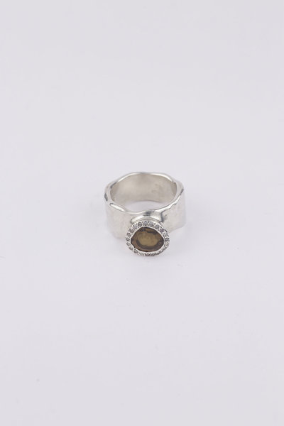 Ring 25-7 Conag Diamonds and Quarz, Rosa Maria Jewellery