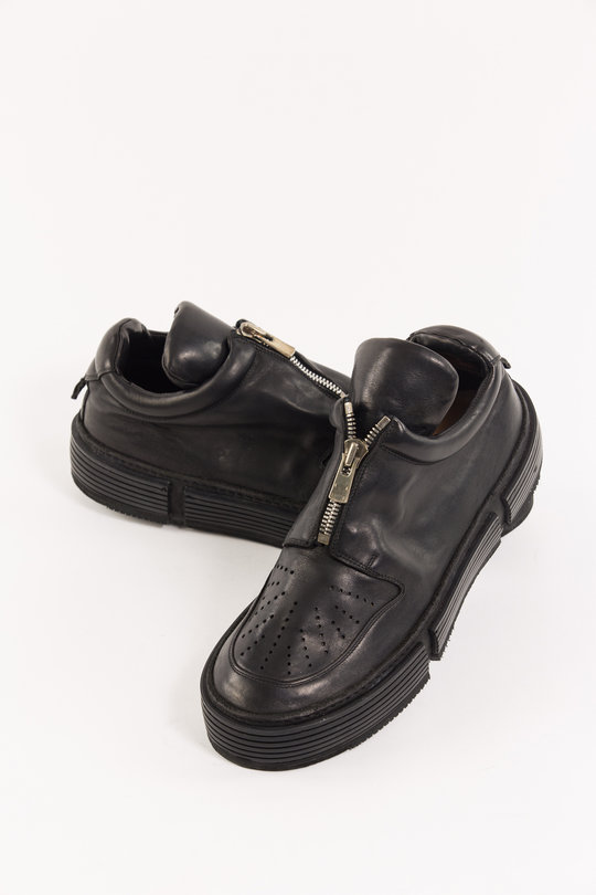 Schuhe G301 Horse Full Grain Lined / Blkt, Guidi