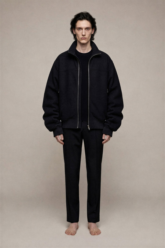 Jacke RU02F4278 Zipfront Jogger black, Rick Owens