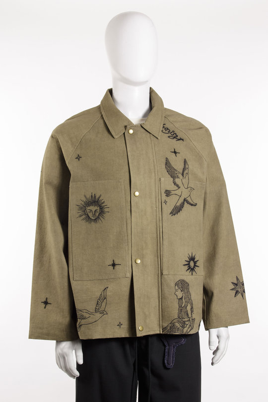 Jacke Ouja Jacket khaki, Baziszt