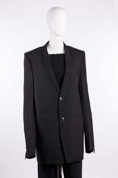 Blazer RP02F5752 WGP Concordian JKT black, Rick Owens