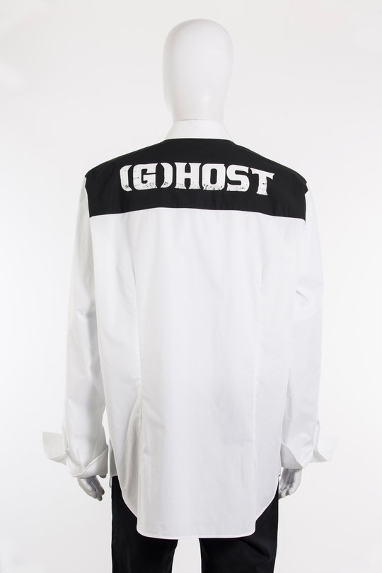 Hemd Bicolor Americano Shirt, RAF SIMONS