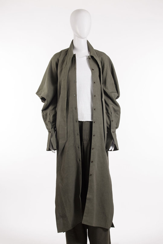 Mantel UW8027 Corey Coat dark grey, Uma Wang