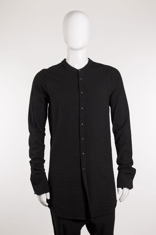 Hemd Dandy noir black, 69 BY ISAAC SELLAM