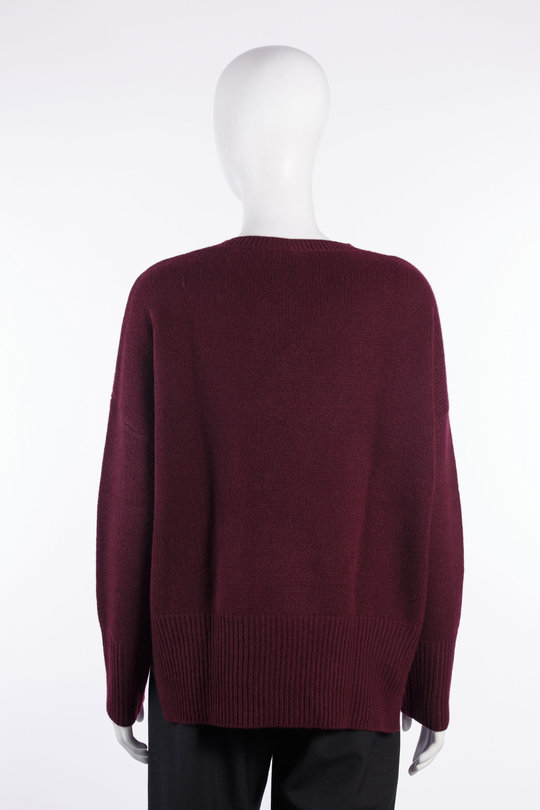 Pullover 201726 Mila deep plum, Lisa Yang