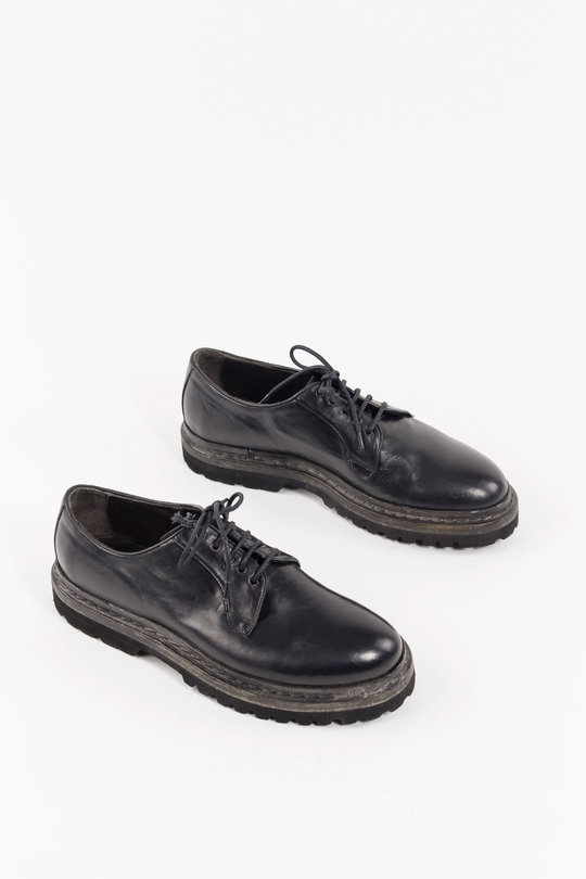 Schuh 2454 H.Ban Nero Washed Gomma Gum, SHOTO