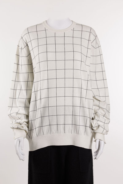 Pullover S25203-CA checkered BF r-neck Sweater multi, Frenckenberger