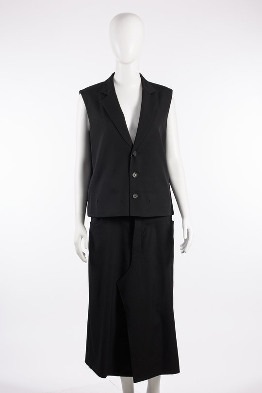 Kleid FV-J54-100-1 black, Yohji Yamamoto
