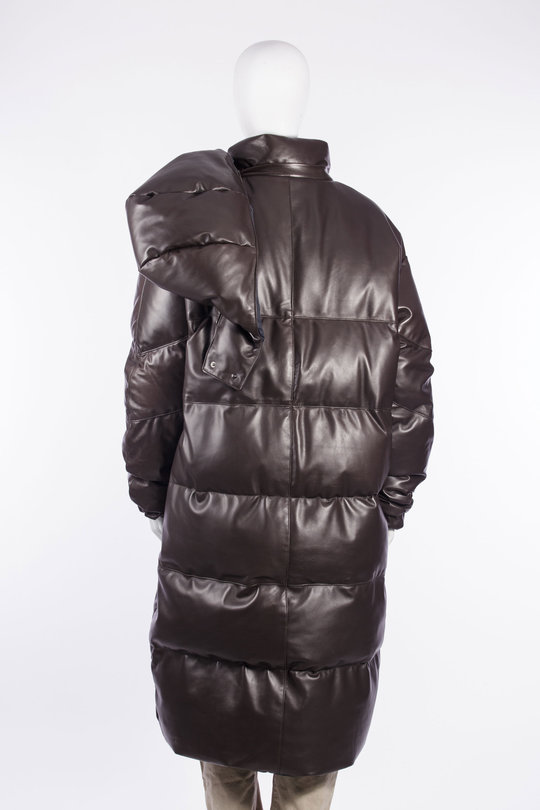 Ledermantel GD27F9391LB brown, Giorgio Brato
