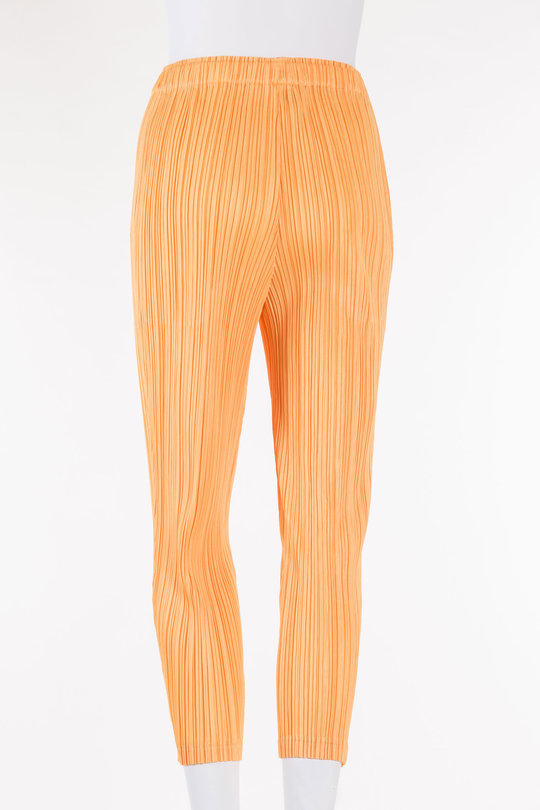 Hose PP96-JF421 orange, Pleats Please  Issey Miyake