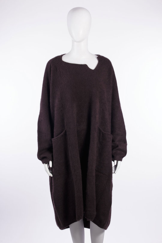 Kleid 226 141 70 06 purple, RUNDHOLZ