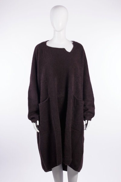 Kleid 226 141 70 06 purple, RUNDHOLZ