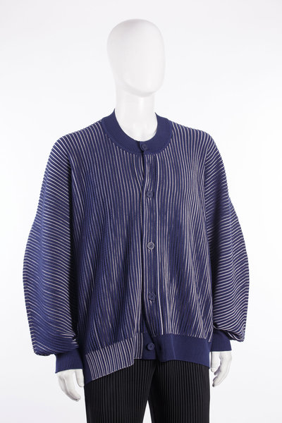Pullover HP68-K0276 blue multi, Homme Plissé Issey Miyake