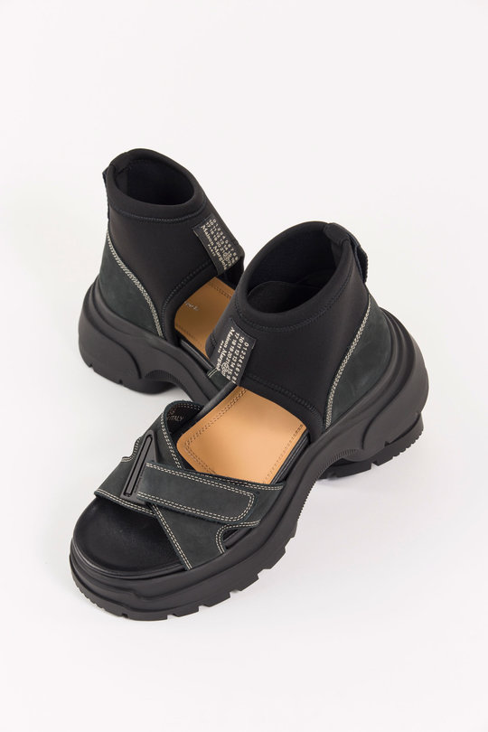 Sandale S58WP0254 black, MAISON MARGIELA