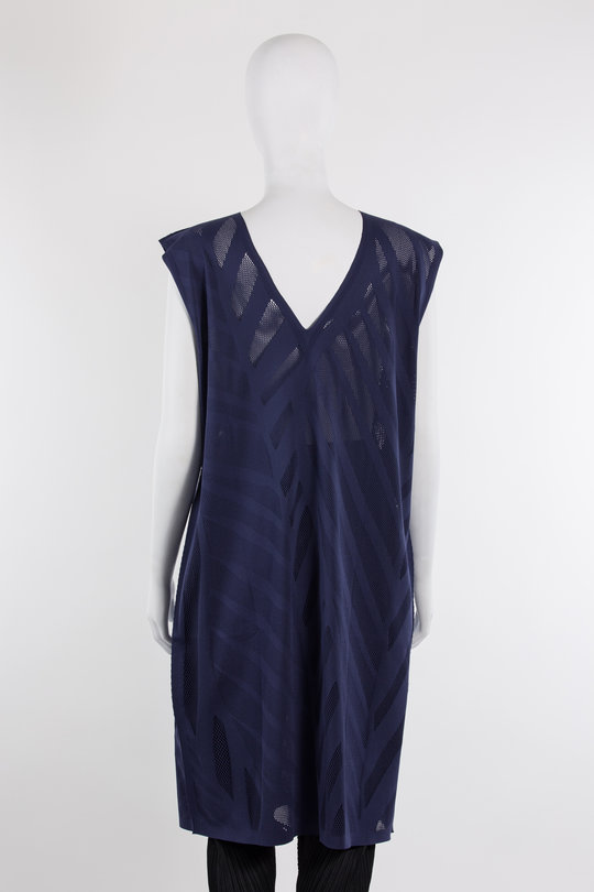 Kleid PP38-KH923 blue, Pleats Please  Issey Miyake