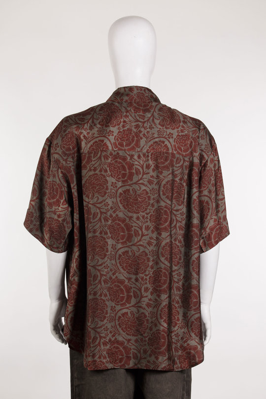 Hemd  S6 M UM1528 Teorya Top grey/red, Uma Wang