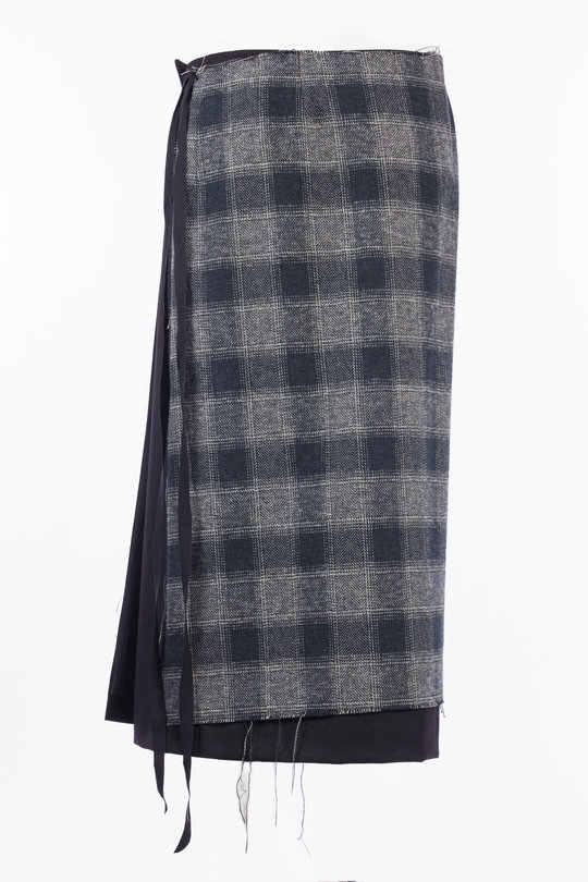 Rock Barrow FW26-0089-999 Long Wrap Skirt multi, Marina Yee