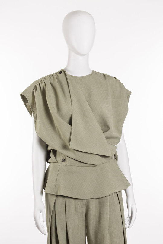Top AZ019 Scilla olive green, Iro