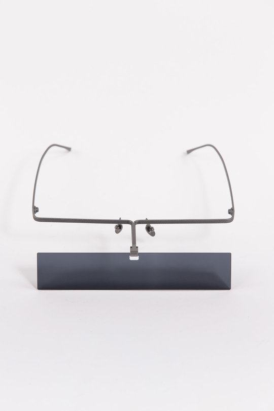 Sonnenbrille The visor Titanium, Uma Wang