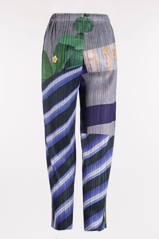 Hose PP66-JF674 multi, Pleats Please  Issey Miyake