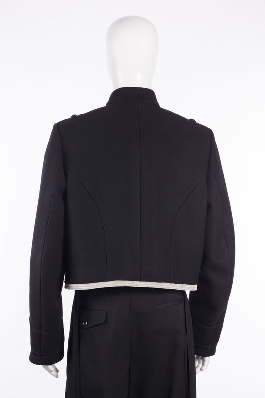 Jacke Noa Double Breasted Cropped Marsina J 2602-M-JA33-FA797-099 black, Ann Demeulemeester