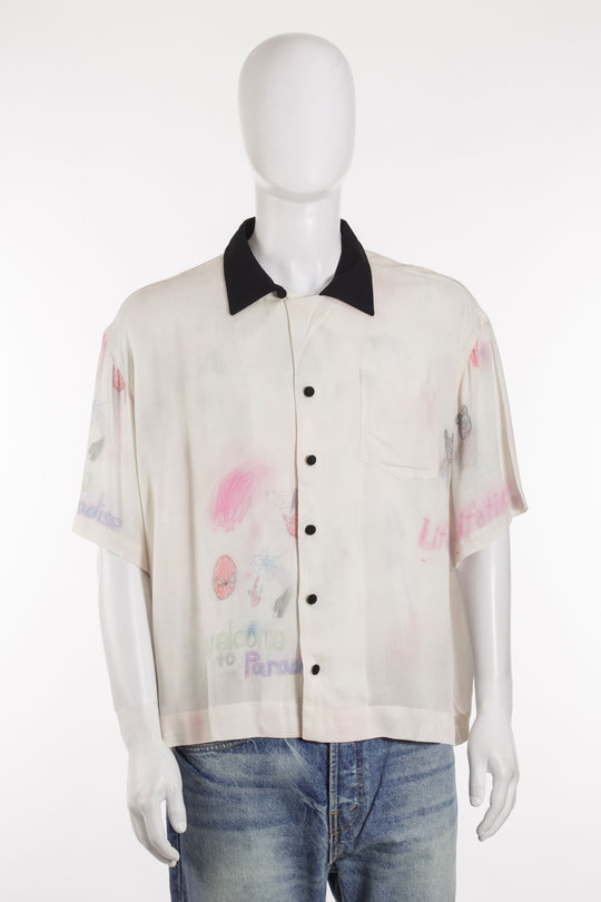 Hemd Crayon Silk Shirt multi, Paly Hollywood