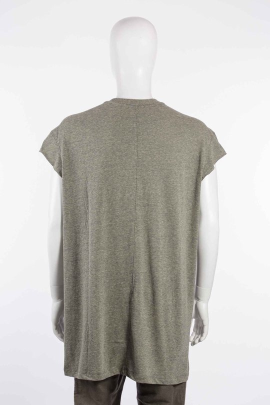 Tanktop RU02F4255 JGM Rick S JUMBO SS T grey melange, Rick Owens