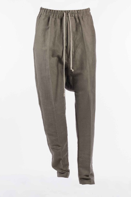 Hose RU02F4380 MOR DRAWSTRING LONG dust, Rick Owens