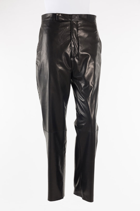 Lederhose RP19S6327 LBL bolans black, Rick Owens