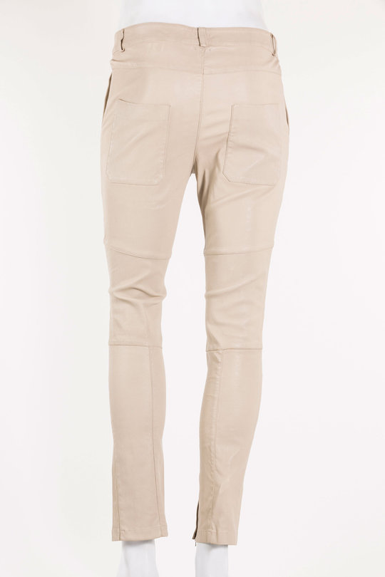 Lederhose Faust beige, Frei-Mut