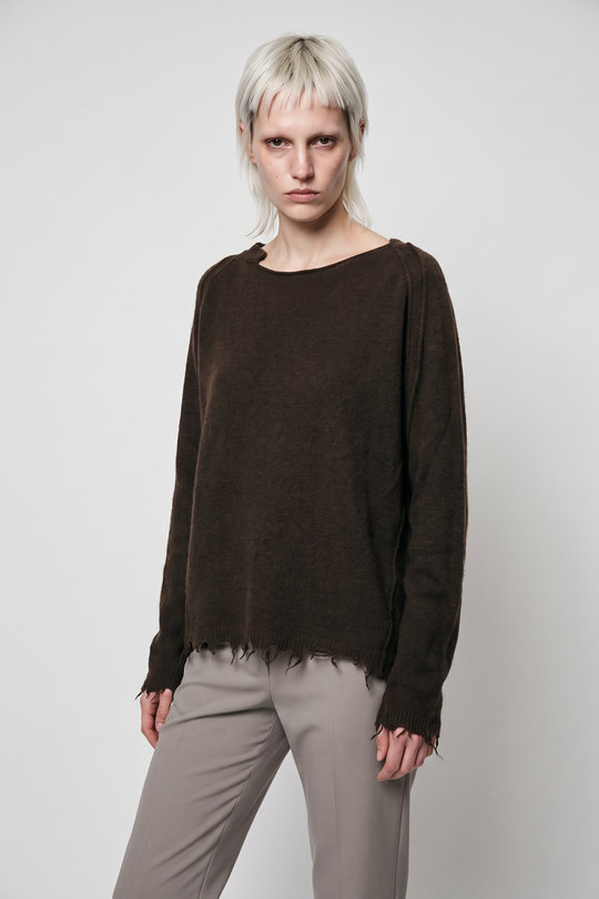 Pullover 226 153 07 02 umbra, RUNDHOLZ