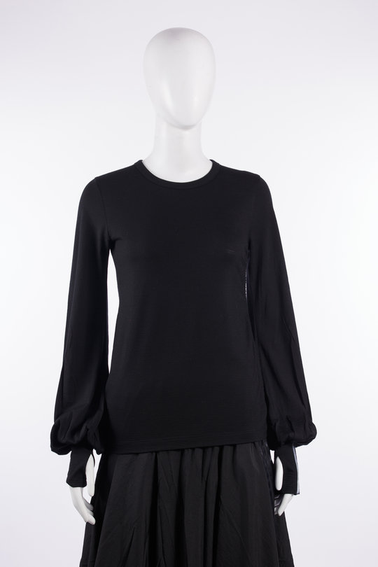 Pullover CNCH Drape LS T KS1425 black, Y-3
