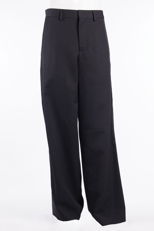 Hose Franck Flared Leg Loose Trousers black, Ann Demeulemeester