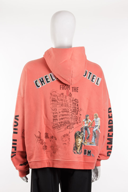 Sweatshirt Chelsea Hotel Hoodie red, Paly Hollywood