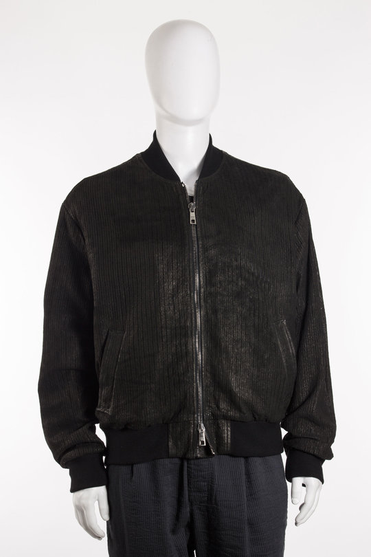 Lederjacke GU26S26016VHL169 black, Giorgio Brato