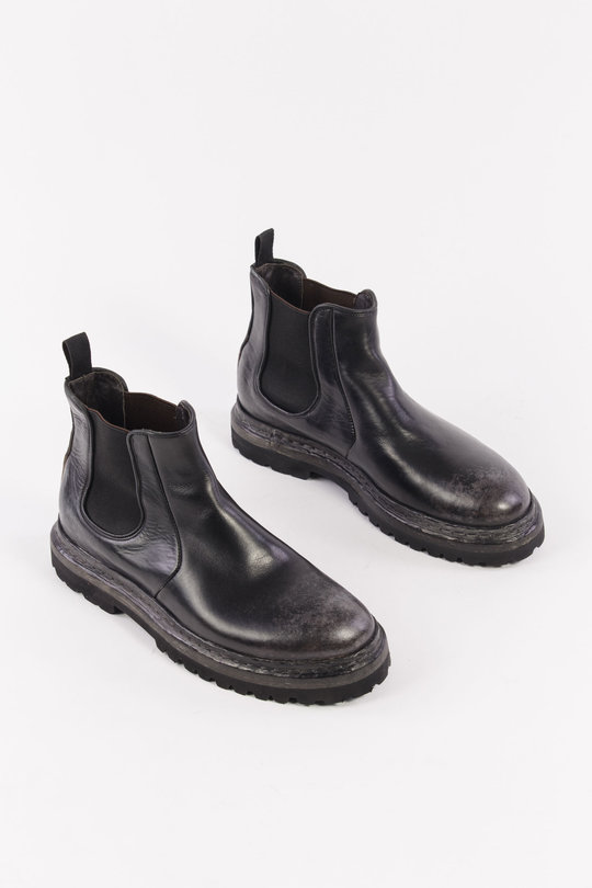 Stiefel Tornado Nero Washed black, SHOTO