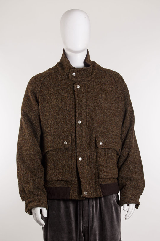 Jacke Flight Jacket 252_MJK120_TWEDBRN brown, SONG FOR THE MUTE