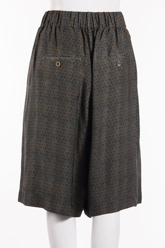 Short UW3013 Poela Pant blue/brown, Uma Wang
