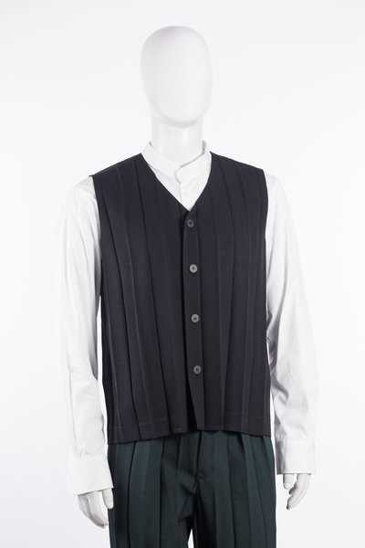 Weste HP58-FE161 black, Homme Plissé Issey Miyake