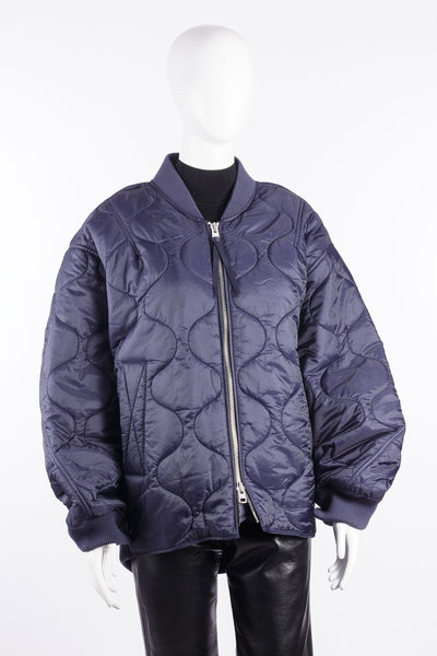 Jacke Isla Guilted Jacket blue, Agolde