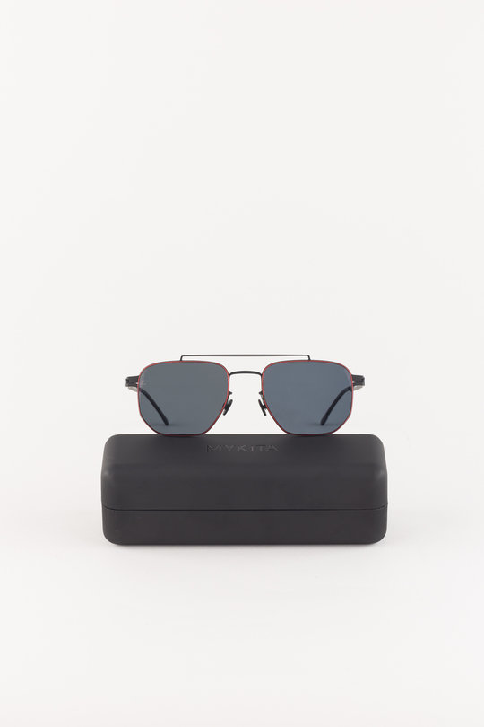 Sonnenbrille Mykita Leica ML 055320 C18411 black/ red, Mykita
