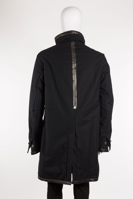 Mantel Highcoat Armure H26 black, 69 BY ISAAC SELLAM