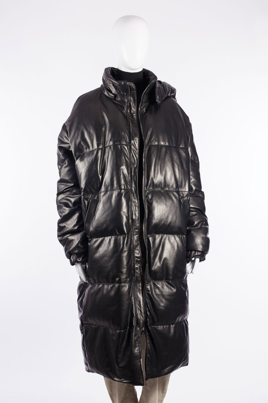 Ledermantel GD27F9391LB black, Giorgio Brato