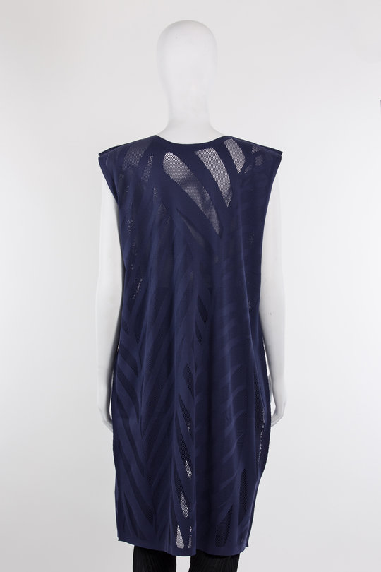 Kleid PP38-KH923 blue, Pleats Please  Issey Miyake