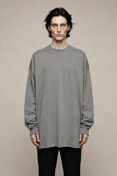 Pullover RU01F2276 BA Tommy LS T taupe, Rick Owens