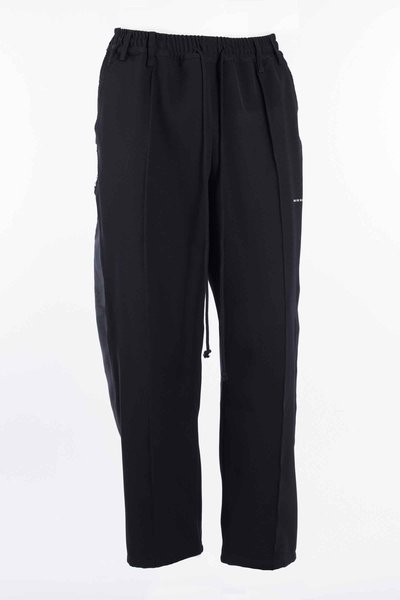 Hose 262_UPT100_PGBDBLK TEAR DROP TRACK PANT black, SONG FOR THE MUTE