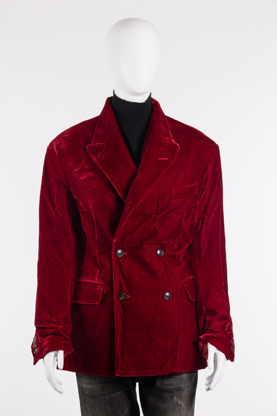 Blazer R13WR213 Lapel Ragged Blazer red, R 13